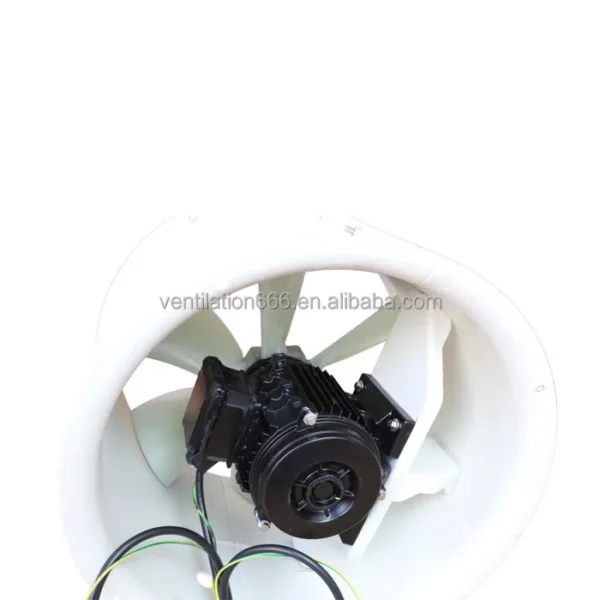 Wall Mounted Axial Fan, 250mm, 220V/380V, 70Pa - view 6