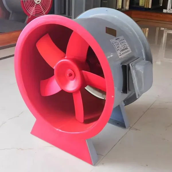 Wall Mounted Axial Fan, Explosion-proof, 230V, Steel, 1450RPM - view 3