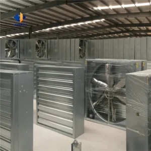 Wall-mounted Axial Flow Ventilator, 500*500mm, 48in, 60inch
