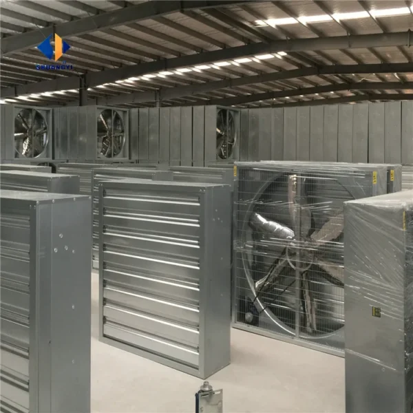 Wall-mounted Axial Flow Ventilator, 500*500mm, 48in, 60inch