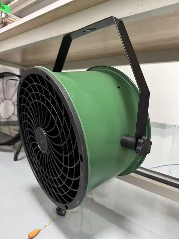 Wall Mounted Drum Fan, 150, Metal - view 4
