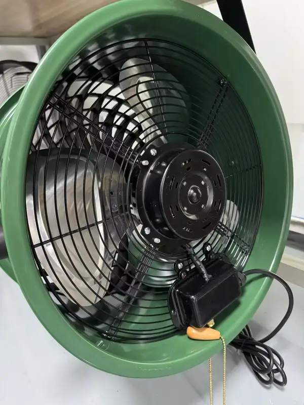 Wall Mounted Drum Fan, 150, Metal - view 5