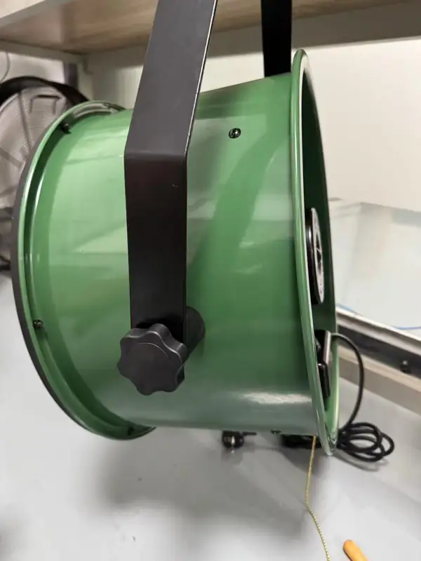 Wall Mounted Drum Fan, 150, Metal - view 6