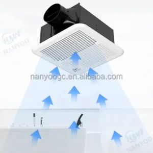 Wall-mounted Duct Fan, Axial, AC 220V~240V, Electric