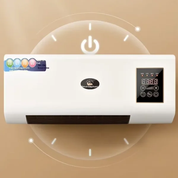 Wall-mounted Electric Heater, Plastic, 2000 W - view 3