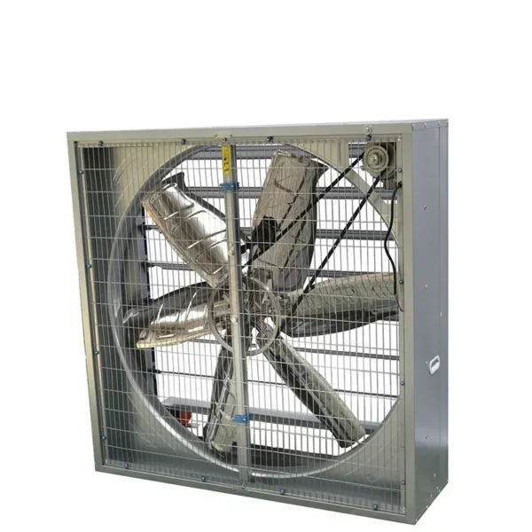 Wall Mounted Exhaust Fan, Stainless, Steel
