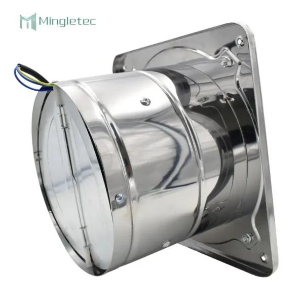 Wall Mounted Exhaust Fan, Stainless, Steel - view 4