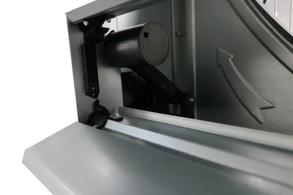 Wall Mounted Exhaust Fan, Stainless, Steel - view 4