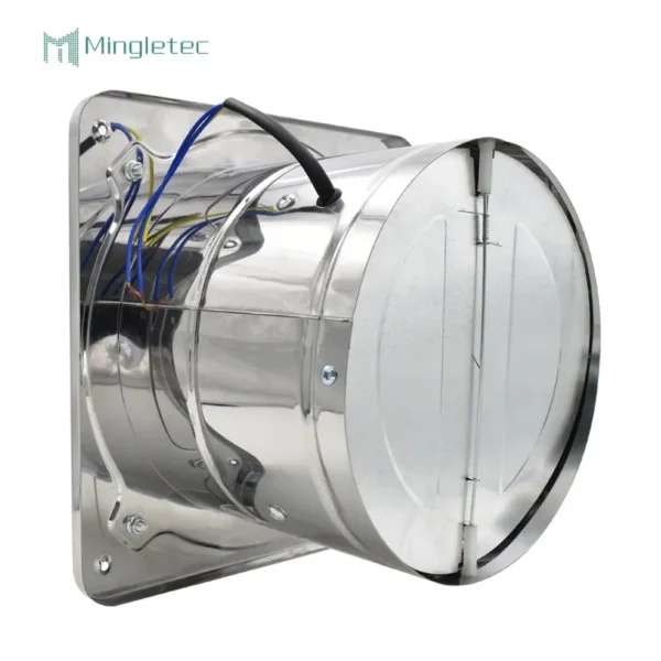 Wall Mounted Exhaust Fan, Stainless, Steel - view 5
