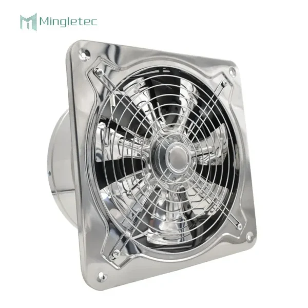 Wall Mounted Exhaust Fan, Stainless, Steel - view 6