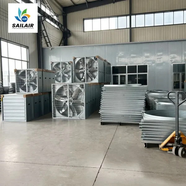 Wall-mounted Exhaust Fan, Stainless, Steel, 380V/220V - view 3