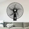 Wall Mounted Fan, Electric, Metal