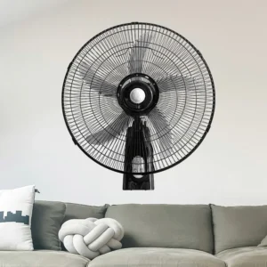 Wall Mounted Fan, Electric, Metal