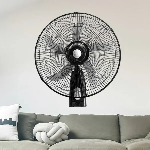 Wall Mounted Fan, Electric, Metal