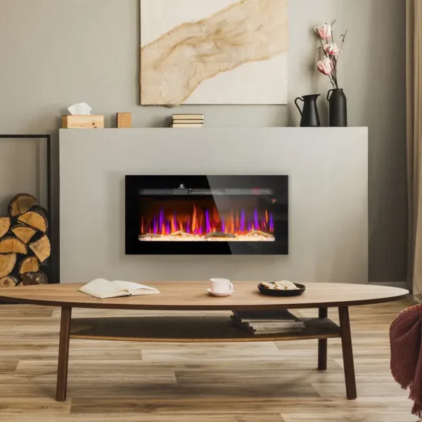 Wall-mounted Fireplace, D0100XF3SZP - view 2