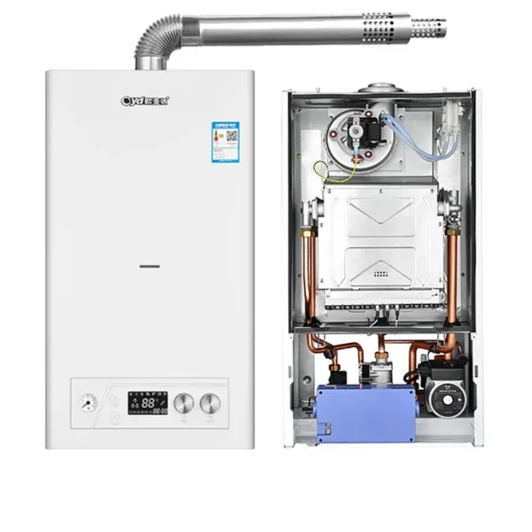 Wall Mounted Gas Boiler, 16KW-40KW, Metal