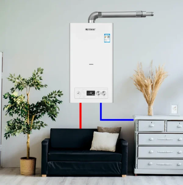Wall Mounted Gas Boiler, 16KW-40KW, Metal - view 6