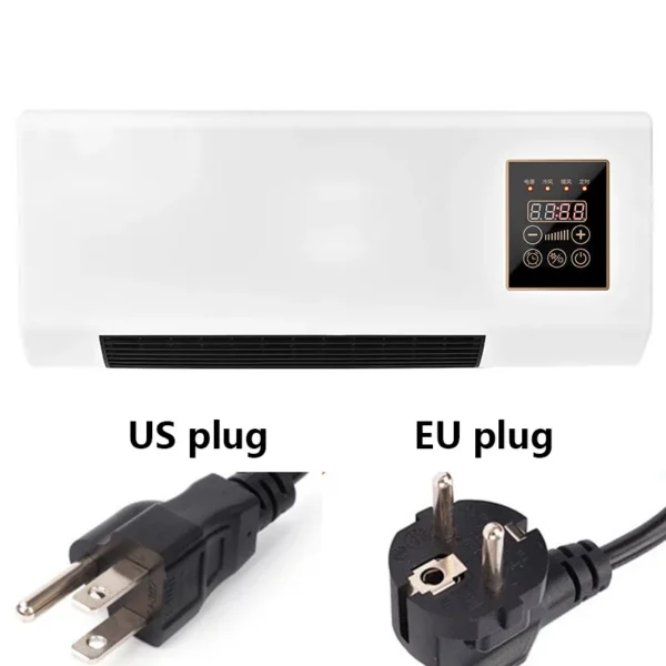 Wall Mounted Heater, ECO, Electric, Plastic - view 5
