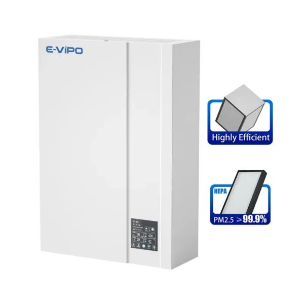 Wall Mounted Hepa Filter, E-VIPO, HRV, ERV - view 3