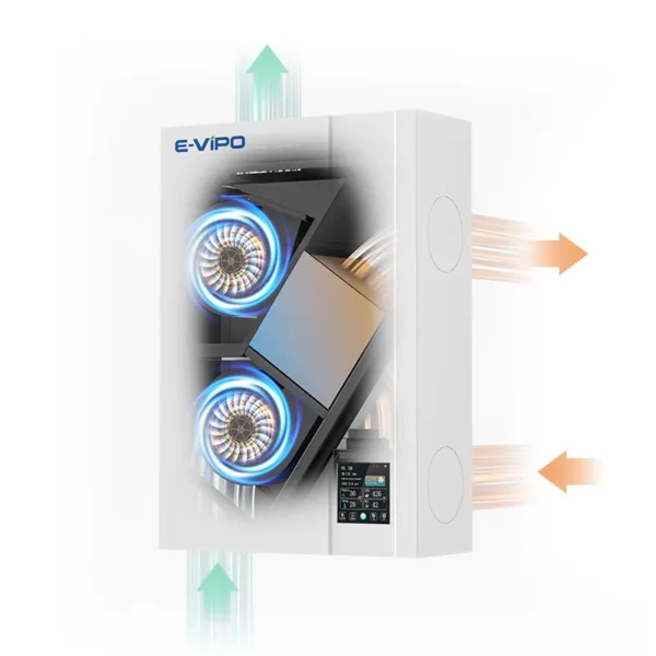 Wall Mounted Hepa Filter, E-VIPO, HRV, ERV - view 4