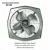 Wall-mounted Industrial Exhaust Fan, 4-Blade, 220V/380V - view 4