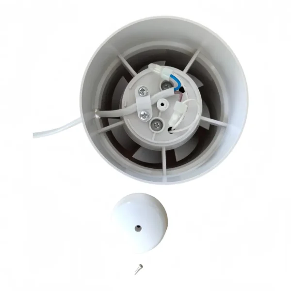 Wall-mounted Inline Fan, 100mm, 125mm, 150mm, ABS - view 2