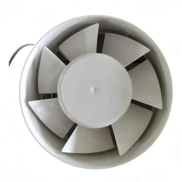 Wall-mounted Inline Fan, 100mm, 125mm, 150mm, ABS - view 4