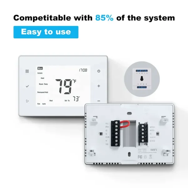 Wall-mounted Room Air Conditioner, 24V, HVAC, PVC - view 5