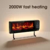 Wall-mounted Towel Rack Heater, 2000W, PTC, Plastic, 12H