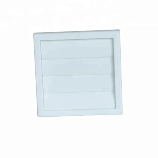 Wall Square Dryer Extractor, Plastic, PVC, 100mm - view 6