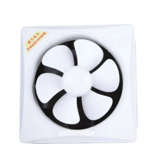Wall Window Exhaust Fan, Plastic, 220V