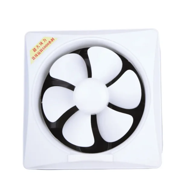 Wall Window Exhaust Fan, Plastic, 220V