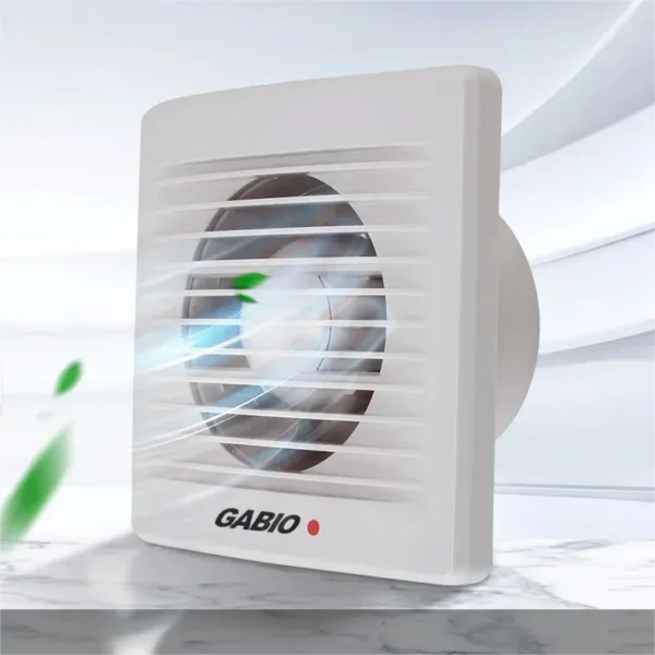 Wall & Window Mounted Exhaust Fan, 220V 2400rpm, Dual Ball Bearing