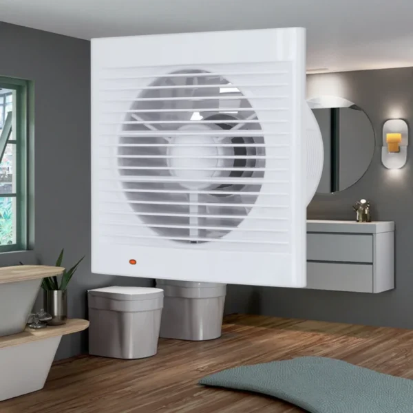 Wall & Window Mounted Exhaust Fan, 220V 2400rpm, Dual Ball Bearing - view 3