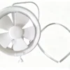 Wallwindows-mounted Exhaust Fan, Plastic, 110-240V~ - view 5