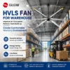 Warehouse Cooling Fan, 16ft, 20ft, 24ft, HVLS