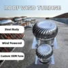 Warehouse Workshop Ventilation Fan, Stainless, Steel, Roof - view 2