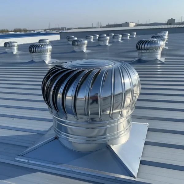 Warehouse Workshop Ventilation Fan, Stainless, Steel, Roof - view 4