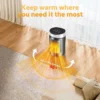 Warm Air Blower, 1500W, 1500 W, Plastic - view 3