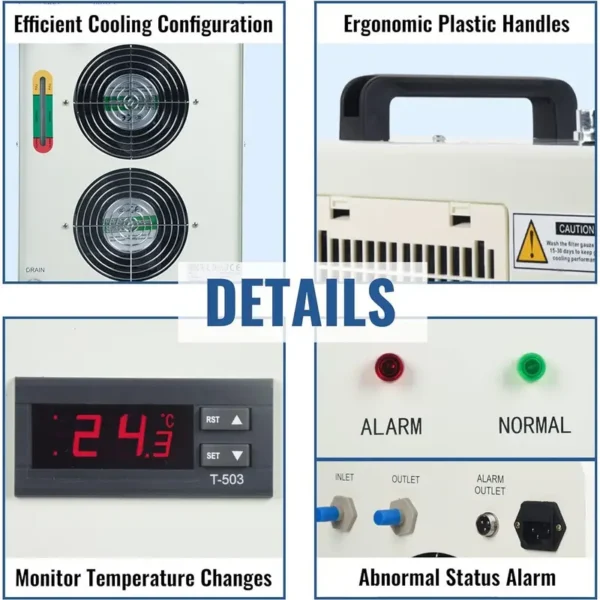Water Chiller, 6L, 40W, 60W, 80W - view 4