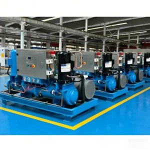 Water Cooled Screw Chiller, 110V-240V