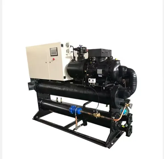 Water-cooled Screw Chiller, 200kw, PLC, 380V/415V - view 3