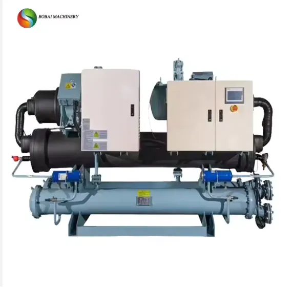 Water-cooled Screw Chiller, 200kw, PLC, 380V/415V - view 4