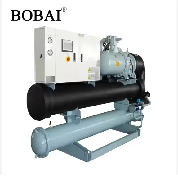 Water-cooled Screw Chiller, 200kw, PLC, 380V/415V - view 5