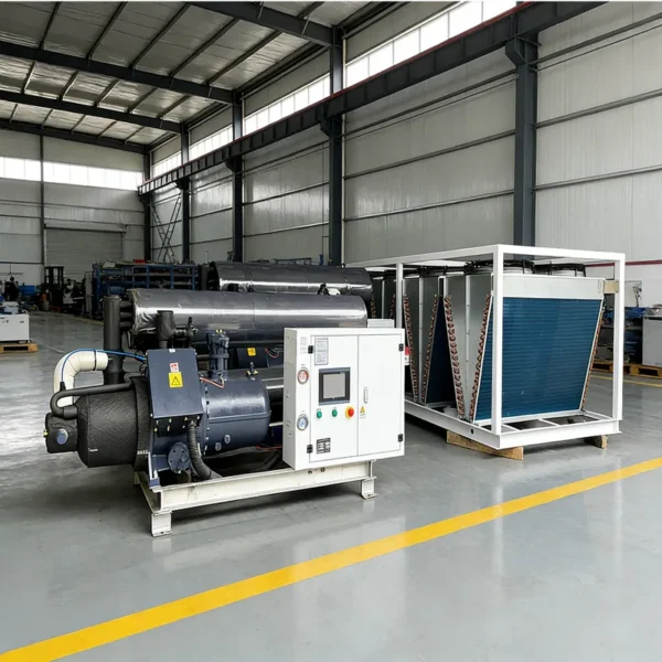 Water Cooled Screw Chiller, 60HP, 100HP, 200HP - view 3