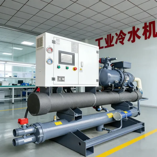 Water Cooled Screw Chiller, 60HP, 100HP, 200HP - view 4