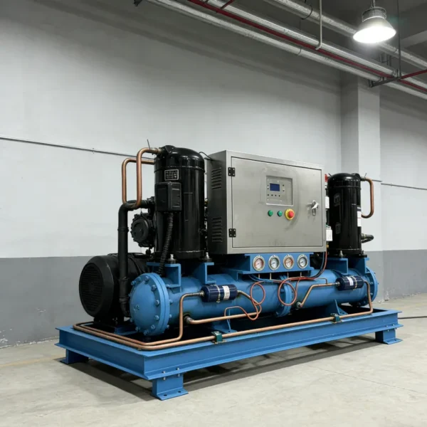 Water Cooled Screw Chiller, 60HP, 100HP, 200HP - view 5