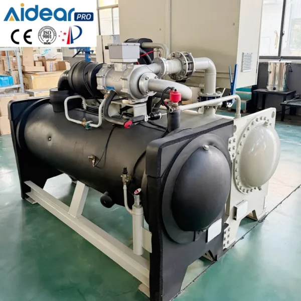 Water Cooled Screw Chiller, PLC, 200KW - view 2