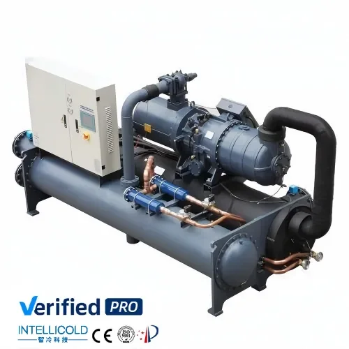 Water Cooled Screw Chiller, VFD, Inverter, COP, HVAC - view 4