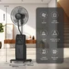 Water Cooling Mist Fan, 16-Inch, Plastic - view 2